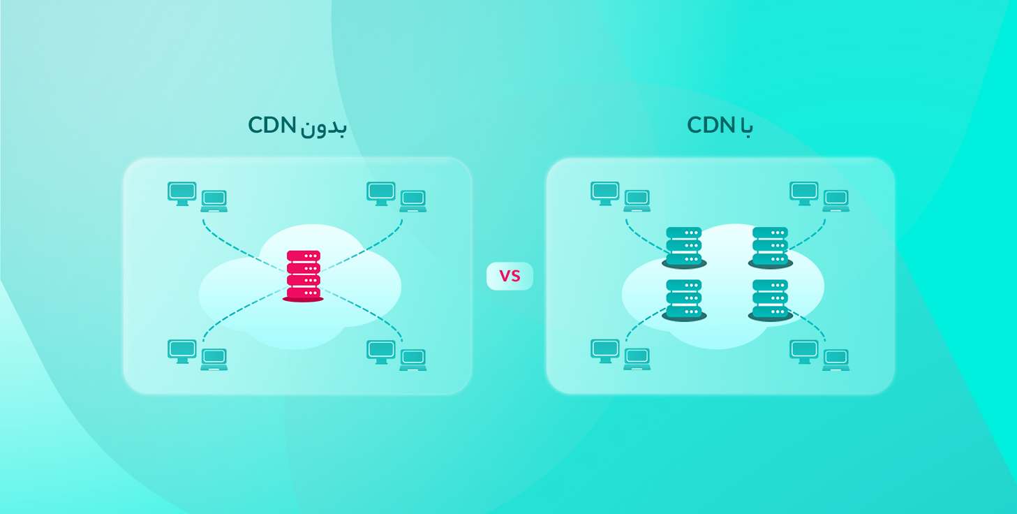 سایت با cdn و بدون cdn