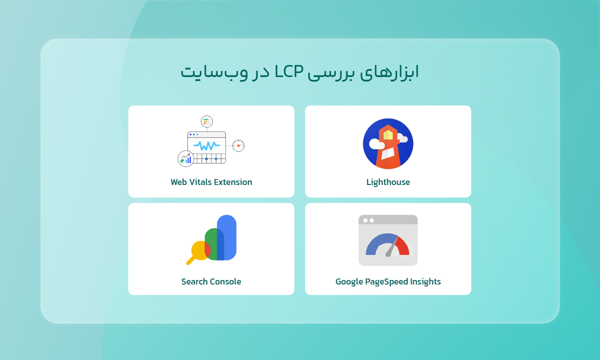ابزارهای بررسی LCP در وبسایت