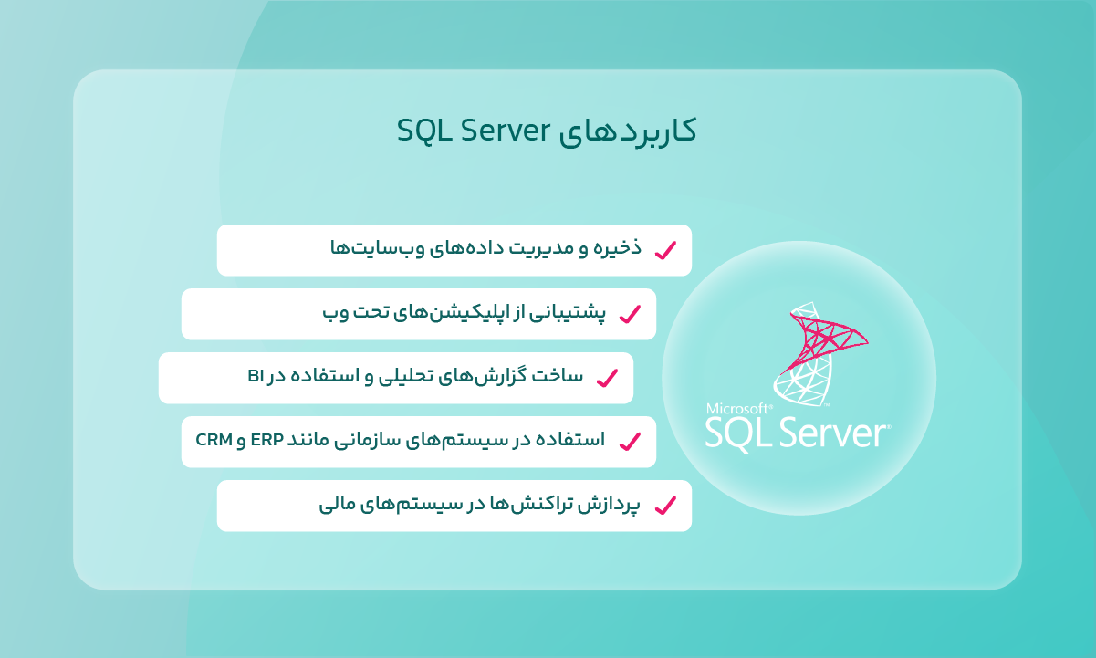 کاربردهای SQL Server
