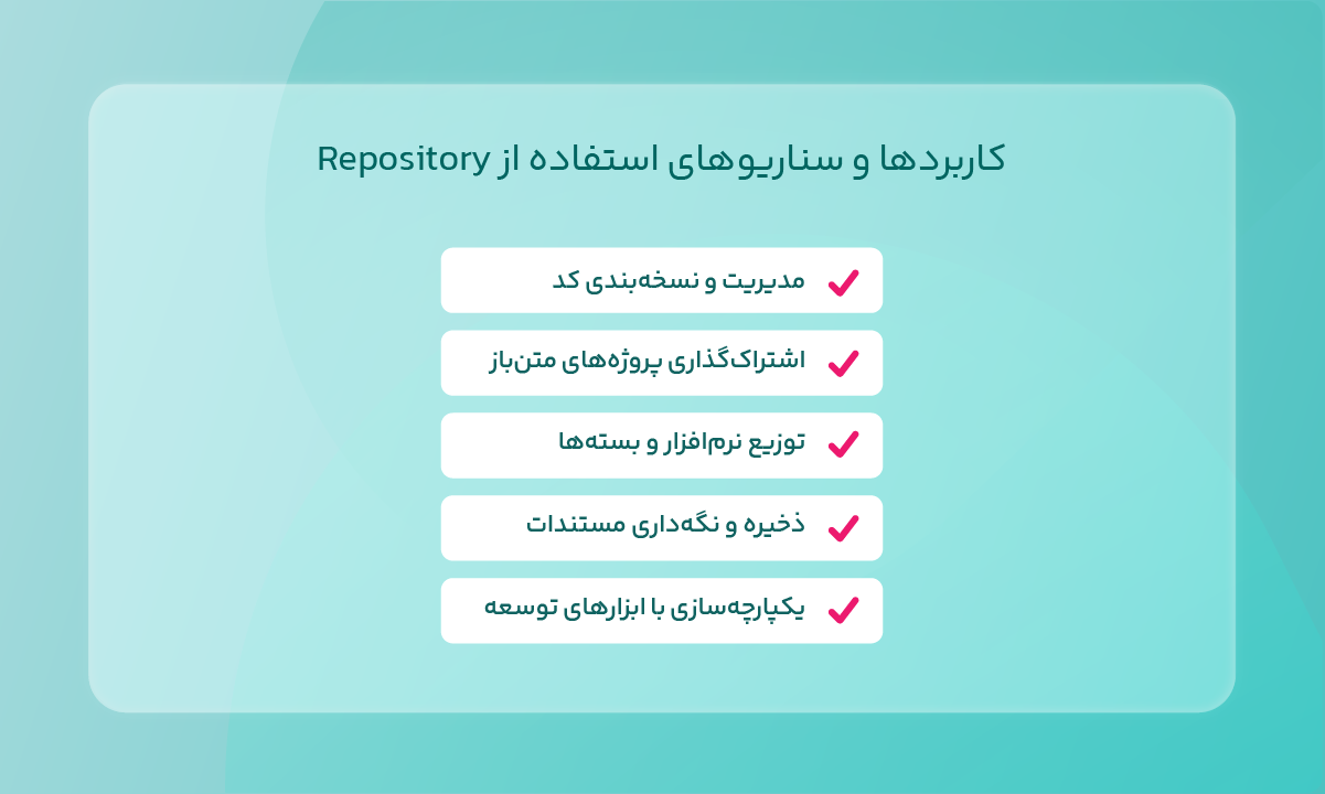 کاربردهای Repository