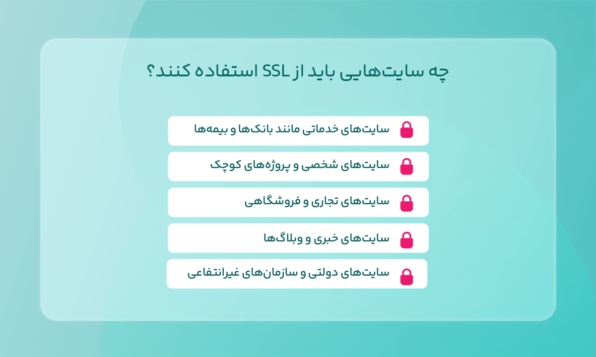 استفاده از ssl در وبسایتها