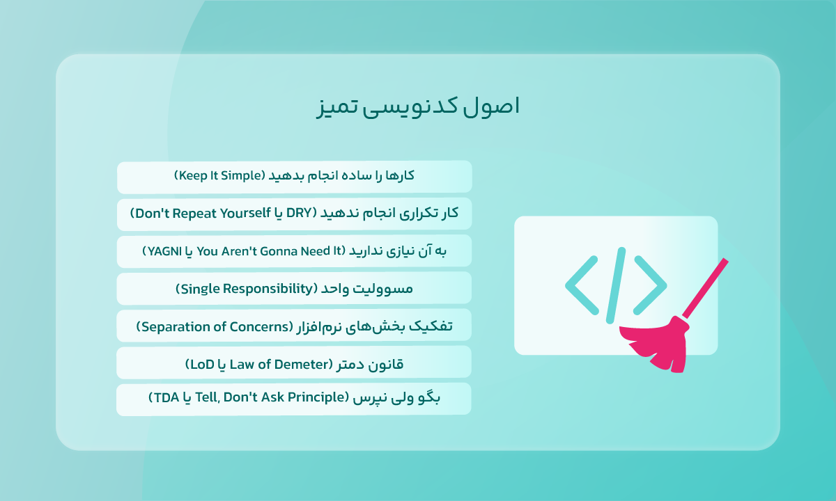 اصول کدنویسی تمیز