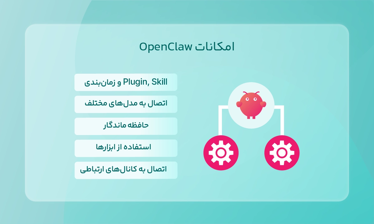 امکانات OpenClaw